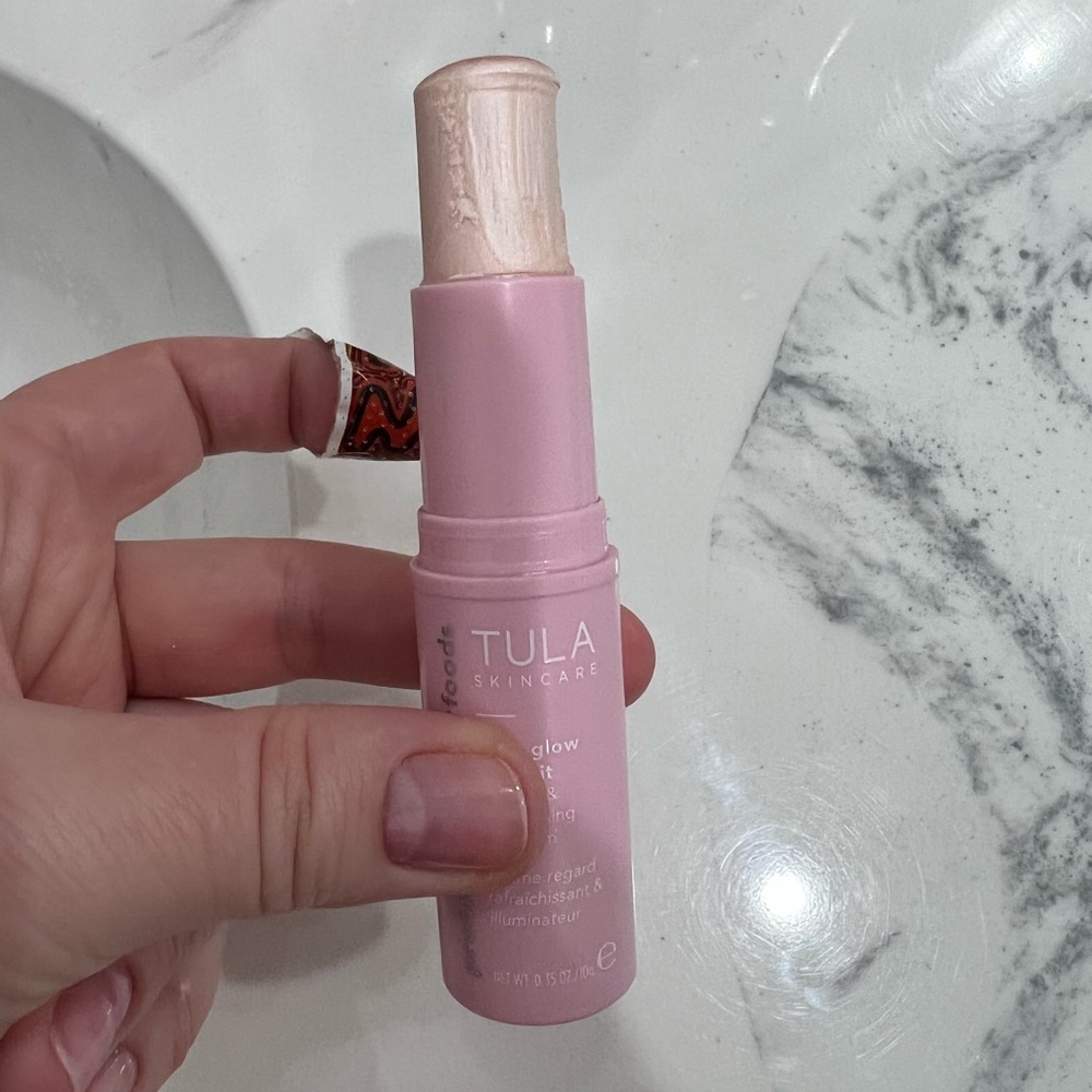 Tula Rose Glow & Get It Cooling & Brightening Eye Balm